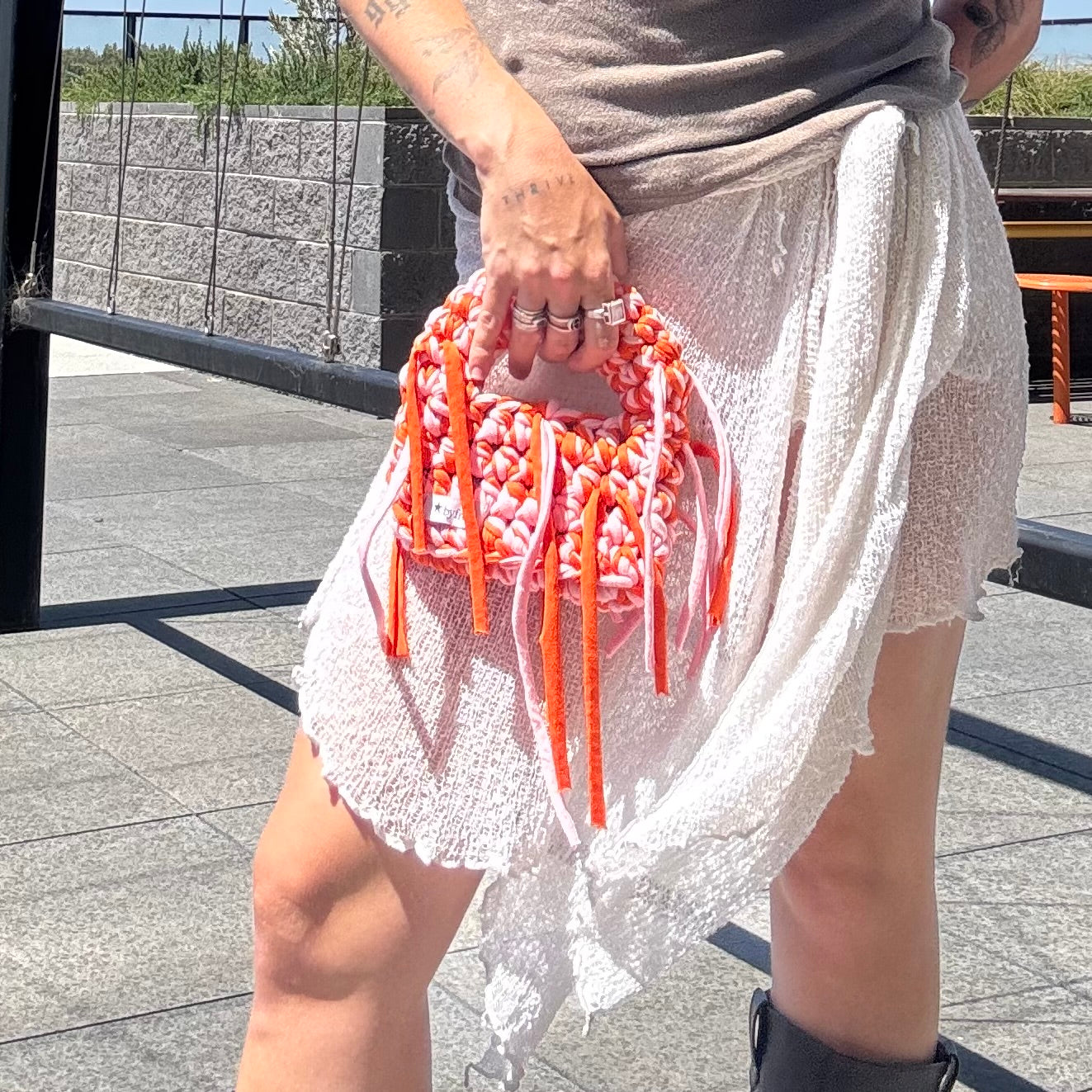 Candy Bag (Pink/Orange)