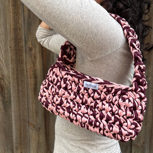 Candy Bag Large (Pink/Burgundy)