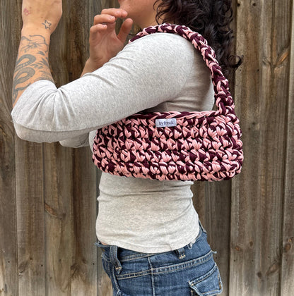 Candy Bag Large (Pink/Burgundy)