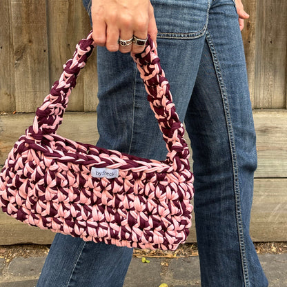Candy Bag Large (Pink/Burgundy)